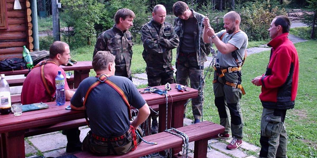Školenie výškových pracovníkov